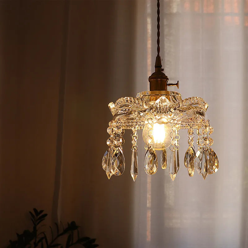 Copper Socket Pendant Light: Modern Nordic Balcony Kitchen Dining room Suspension Luminaire