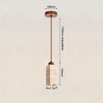 Natural Travertine Pendant Lights