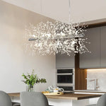 Dandelion Crystal Ceiling Lamp Chandelier for Bedroom Dining Room Kitchen Island