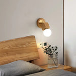 Afralia™ Copper LED Wall Lights with Pull Chain Switch for Bedroom, Bathroom, Porch