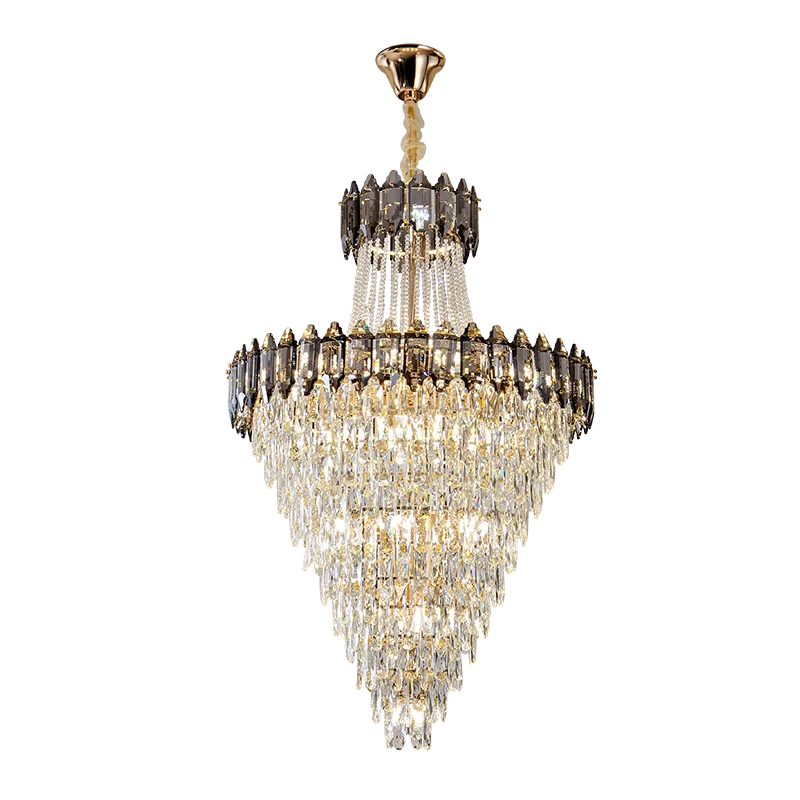 Postmodern Crystal Chandelier for Luxe Spaces