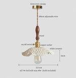 Afralia™ Nordic Style LED Pendant Light with Ceramic Shade for Bar, Dinning Room, Bedroom