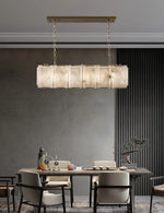 Marble Collection LED Ceiling Chandelier for Dining Room