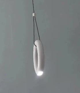 Metal Ring Pendant Lamp Italian Designer Restaurant Bar Studio Decor