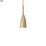 Travertine LED Pendant Lights for Modern Home Decor