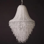 Tassel Jellyfish Crystal Chandelier: Elegant Decorative Indoor Lighting for Villa Lobby Hotel