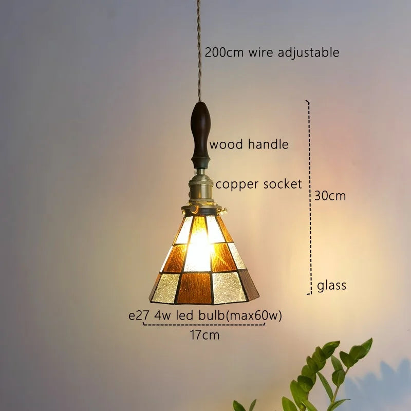 Japanese Style LED Pendant Light for Bedroom Kitchen Bar Restaurant