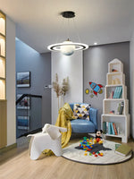 Planet Chandelier Kids Room Pendant Light | Living Bedroom Kitchen Hanging Lamp