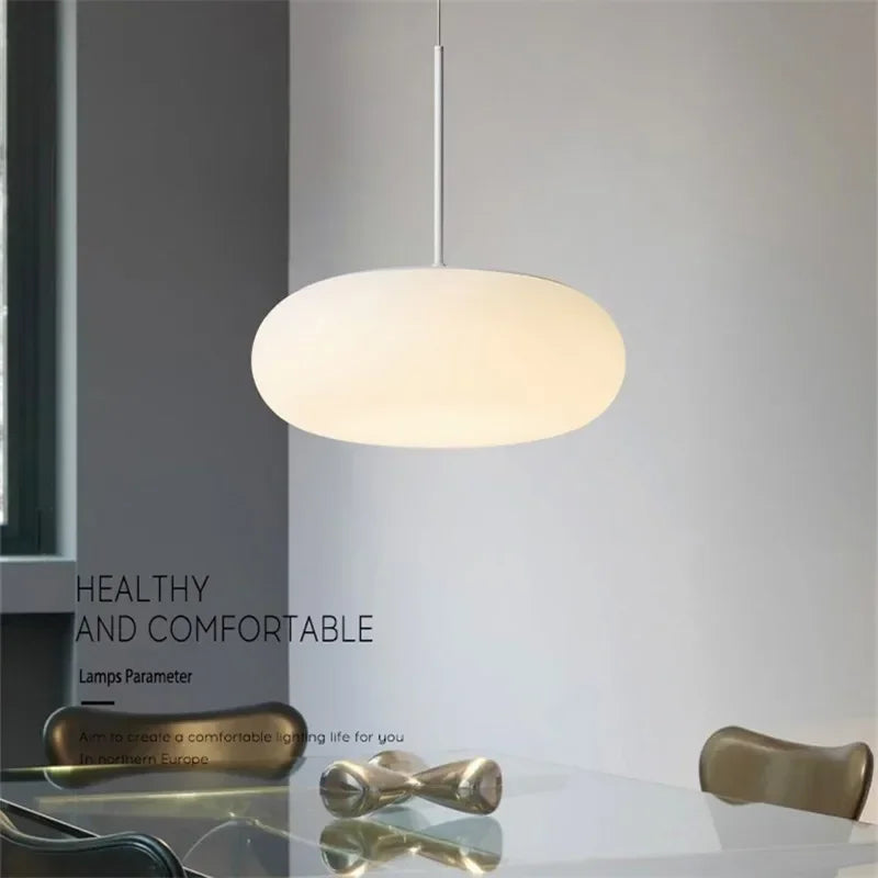 Big Ball Pendant Lamp for Living Room - Nordic Designer Ceiling Light