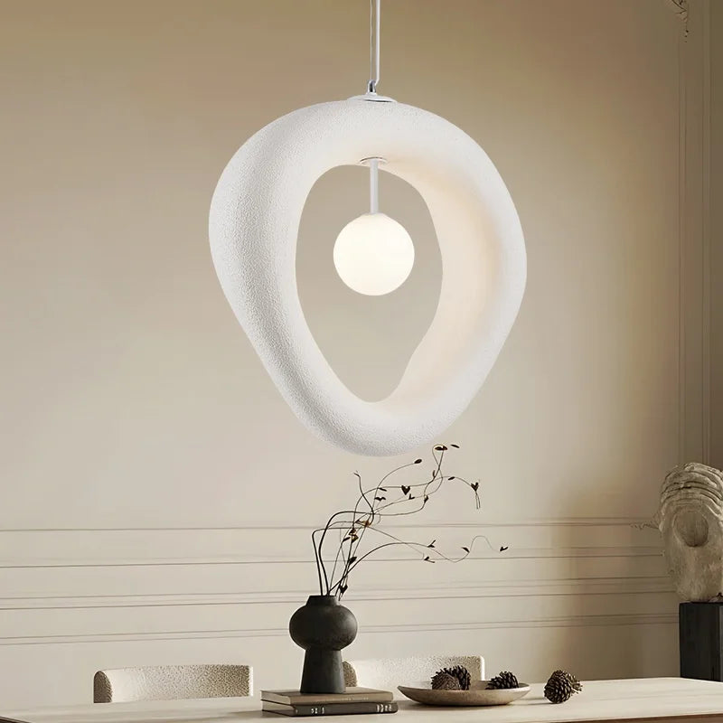 Wabi Sabi Chandelier | Nordic Dining Pendant Lights LED | Home Decor Hanging Lamp