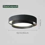 Nordic LED Ceiling Chandelier for Modern Living Room and Bedroom Lighting