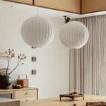 Nordic Silk Chandelier Pendant Light for Living and Dining Room Decor