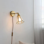 Glass Wall Light Sconce Modern Nordic Bedside Lamp Aisle Hallway Balcony Lighting
