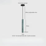 Afralia™ Terrazzo LED Pendant Lamp Industrial Decor Nordic Modern Lighting