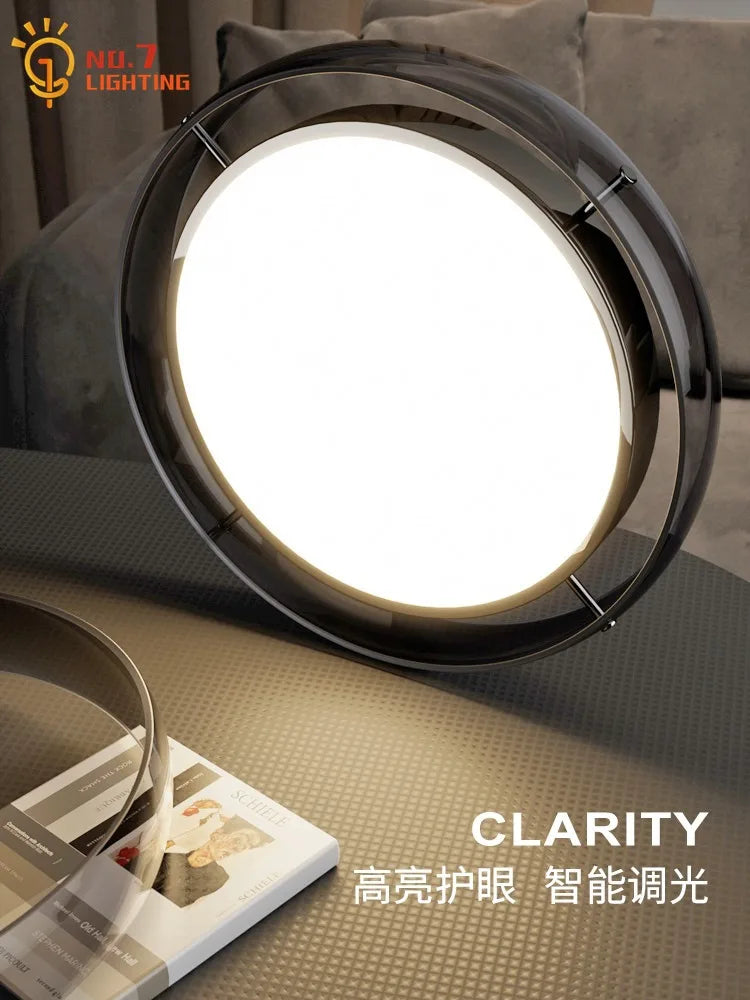 Minimalist Glass Pendant Light LED for Bedroom Living Room Cafe