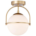 Glass Ball Suspension Ceiling Light for Living Room