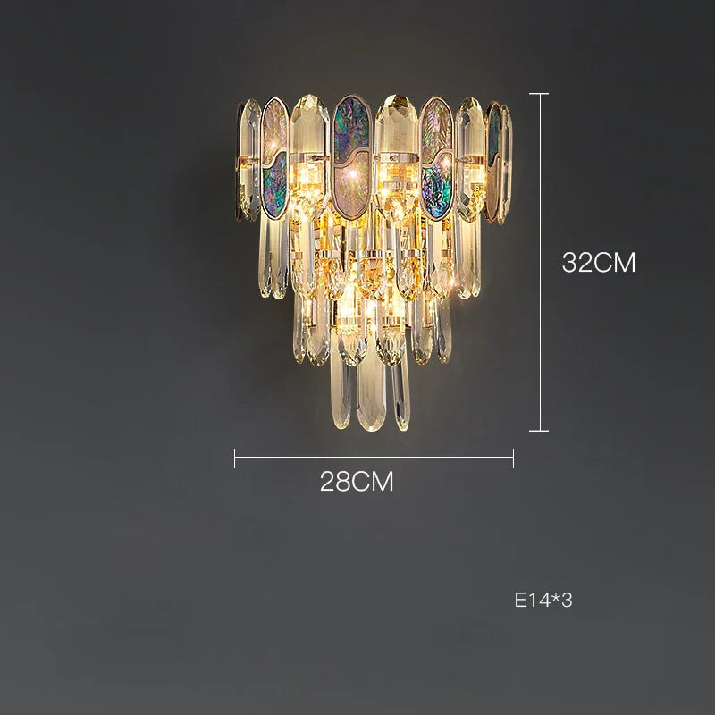 Crystal Chandelier LED Lighting for Living Room
