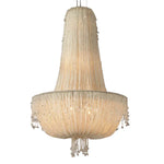 Tassel Crystal Pendant Chandelier for Luxury Living Room Villa Bedroom