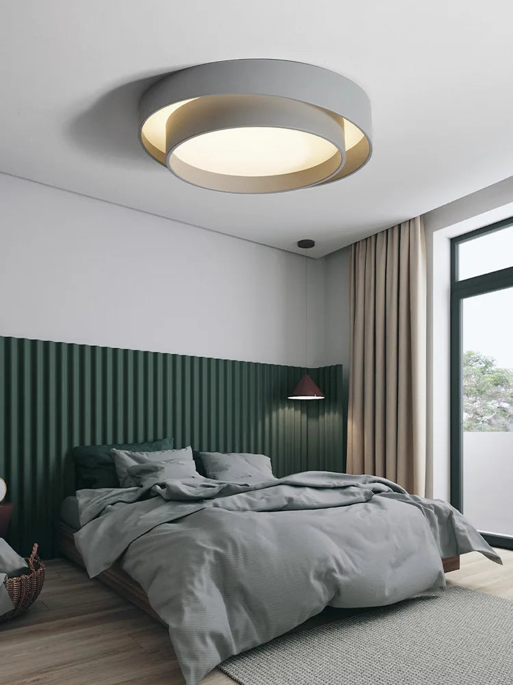 Nordic Round Ceiling Lamp for Living Room, Bedroom, Dining Room Decor
