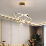 Modern LED Pendant Lights Chandelier for Foyer, Villa, and Stairs