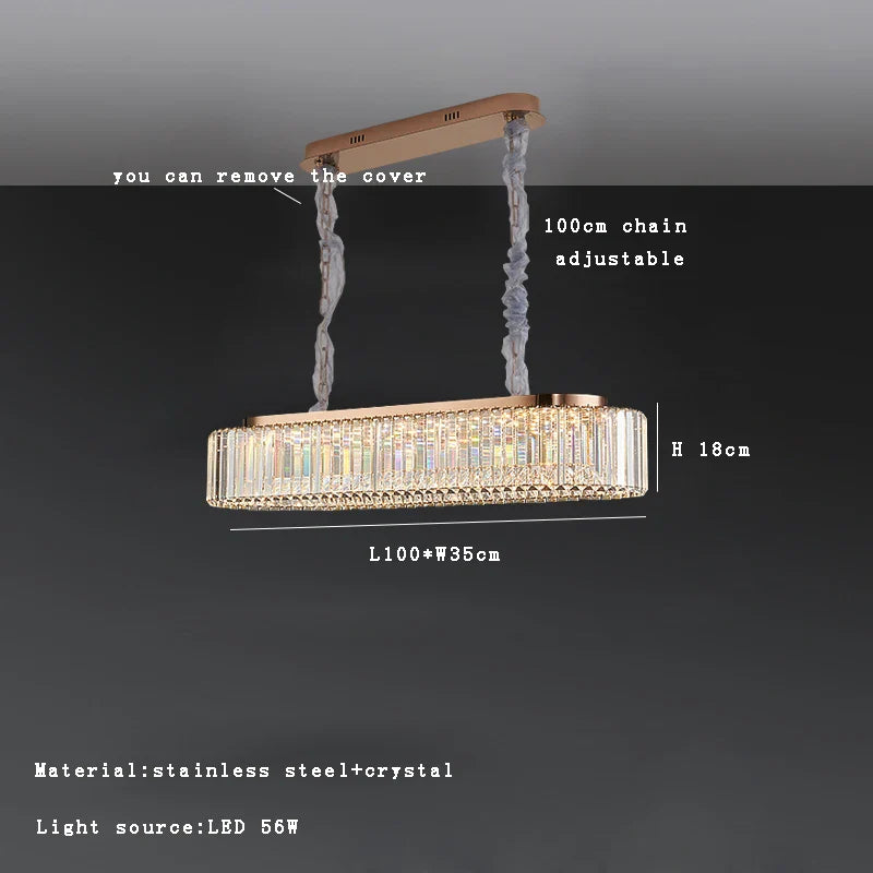 Gio Crystal Dining Room Chandelier