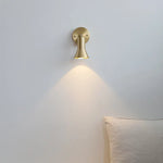 Nordic Copper LED Wall Lights Up Down Rotate Modern Stair Fixture