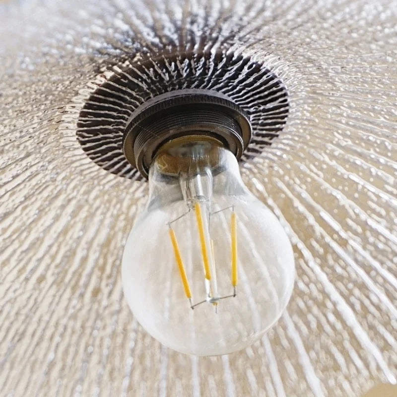 Glass & Wood LED Pendant Lights for Home Decor & Restaurant Lighting