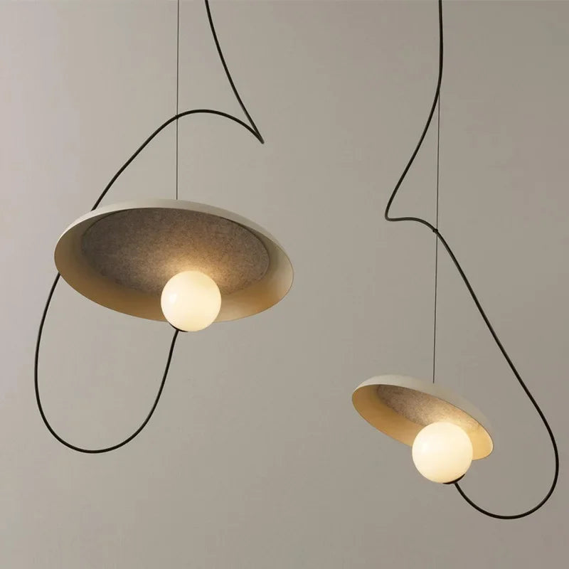 Nordic Pendant Lights: Modern Simple Room Decor, Bedroom Bedside Lamp