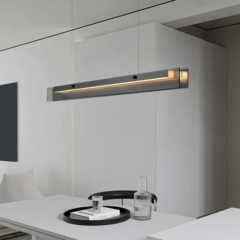 LED Chandelier: Modern Minimalist Style for Home, Office, Bar & More