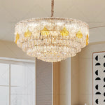 European Crystal Chandelier Light for Luxury Living Room, Dining Room, Hall and Villa