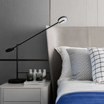 Industrial Swing Arm Table Lamp - Modern Lighting for Living/Bedroom, Office, Study