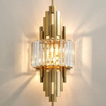 Crystal Wall Sconce Light: Nordic Luxury for Living Room, Corridor, Hall