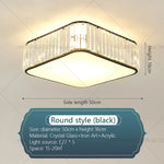 Crystal Zen Ceiling Light for Living Room, Bedroom, and Dining Room