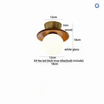 Wabi Sabi LED Ceiling Light - Modern Nordic Flush Mount Fixture for Living Room