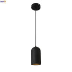 Afralia™ Black Travertine LED Pendant Lamp for Modern Interior Lighting