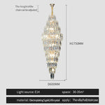 European Duplex Crystal Chandelier for Elegant Luxury Living
