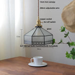 Gray Glass LED Pendant Light Fixture with Adjustable Hang Lamp