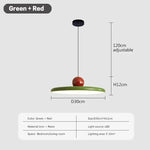 Cream Iron Art Chandelier LED Pendant Light for Bedroom Living Room