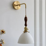 Copper Ceramic LED Wall Lamps - Nordic Modern Design