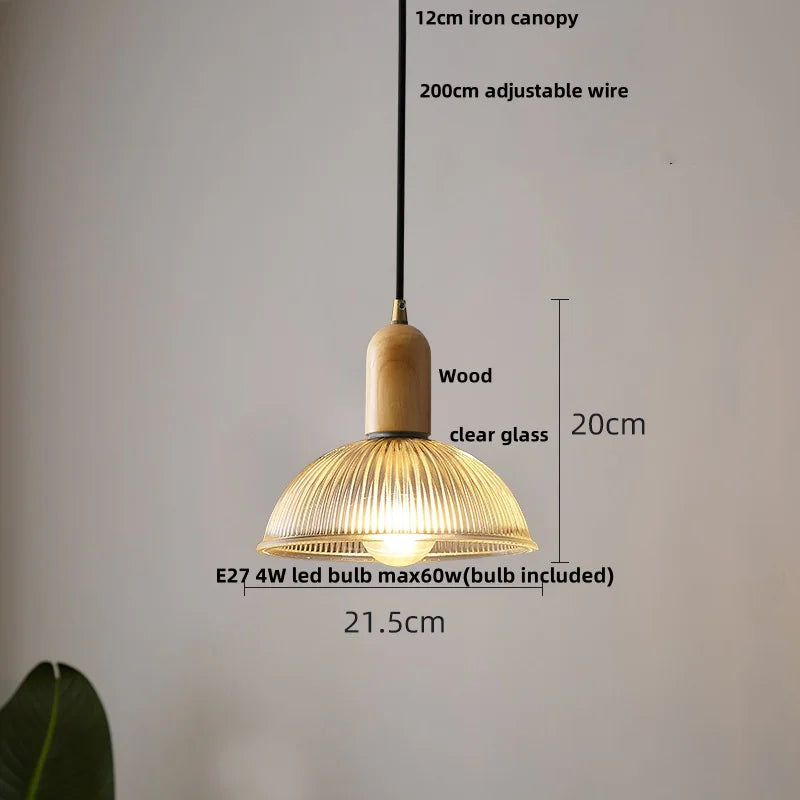 Glass LED Pendant Light Chandelier for Modern Home Decor
