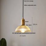Glass LED Pendant Light Chandelier for Modern Home Decor