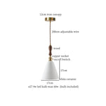 Ceramic LED Hanging Pendant Light - Modern Nordic Design for Home Decor
