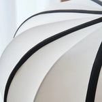 Afralia™ Nordic Style Creamy E27 Pendant Light Fabric Chandelier_Lamp Dining Room Suspended LED Bar Droplight