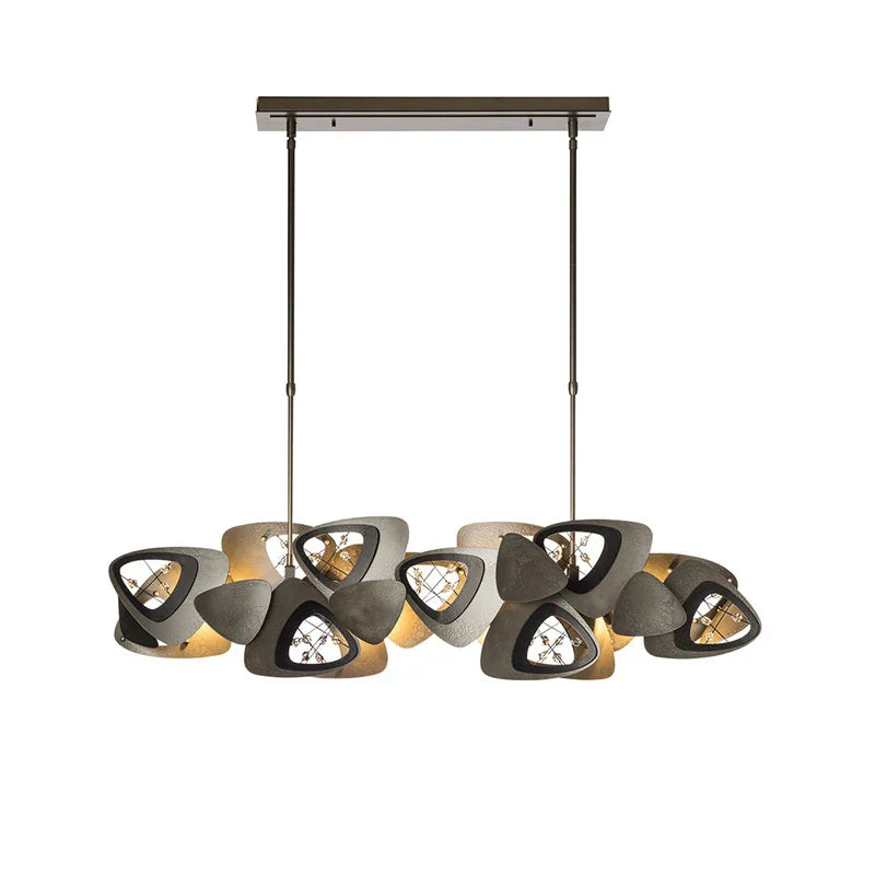 LED Crystal Chandelier - Modern Designer Indoor Lighting for Living and Dining Room