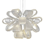 Glass Pinecone LED Chandelier: Modern Art Deco Pendant Lighting