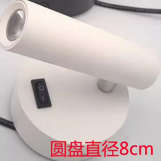 Adjustable Bedside LED Wall Lamp for Modern Hotel Guest Rooms