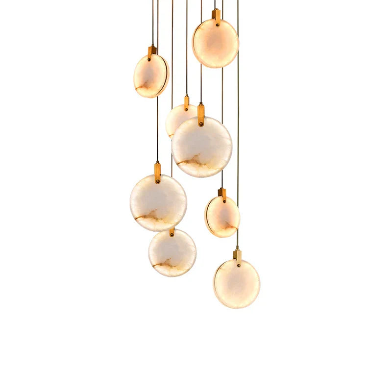 LED Marble Gold Chandelier for Living Room, 2025 Trend Lustre Lighting
