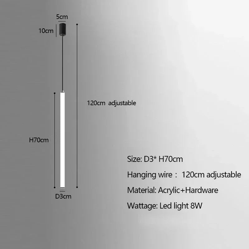 Modern Luxury LED Stair Pendant Chandelier Light for Villa