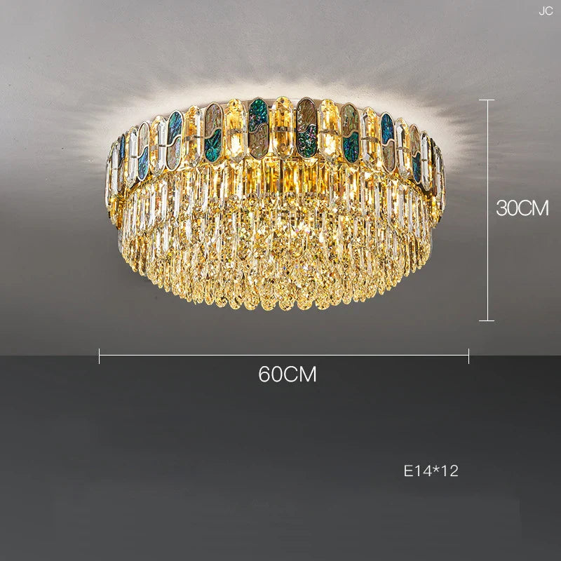 Crystal Chandelier LED Lighting for Living Room