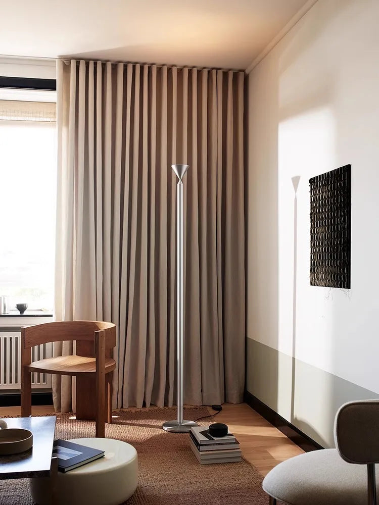 Metal Floor Lamp Living Room Stand Light Elegant High Standing Lamp